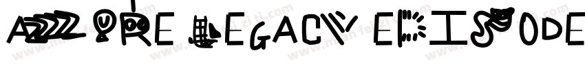 Azure legacy episode字体转换